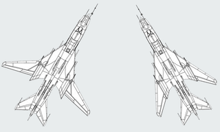 An illustration of the wing positions on the Sukhoi Su-17. (emoscopes)